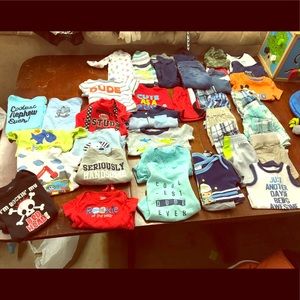 3-6 months boys summer clothes